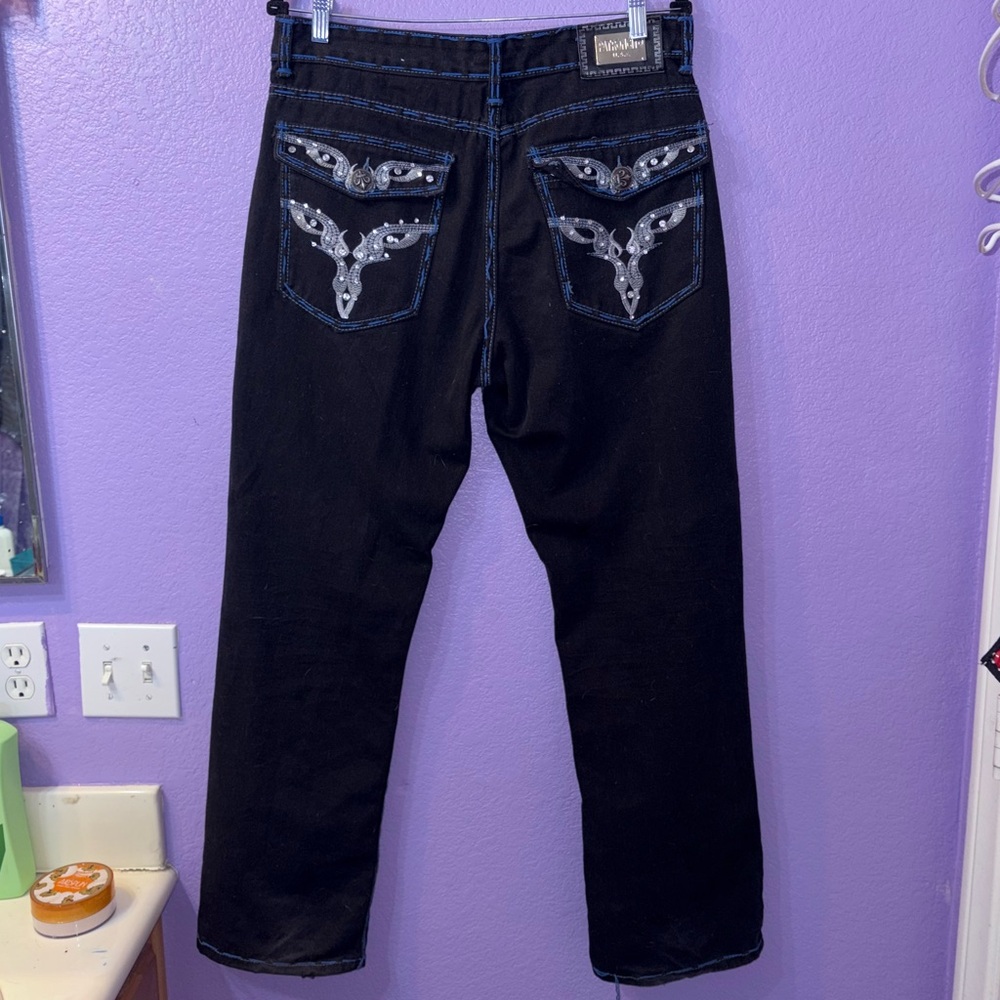 Rhinestone jeans